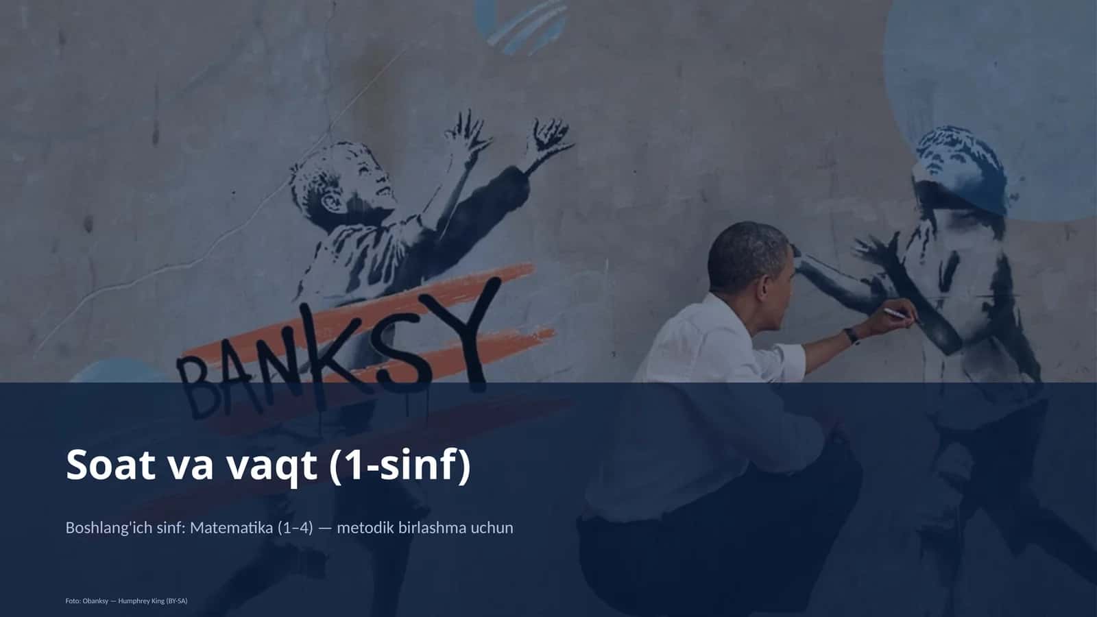 Soat va vaqt (1-sinf)
