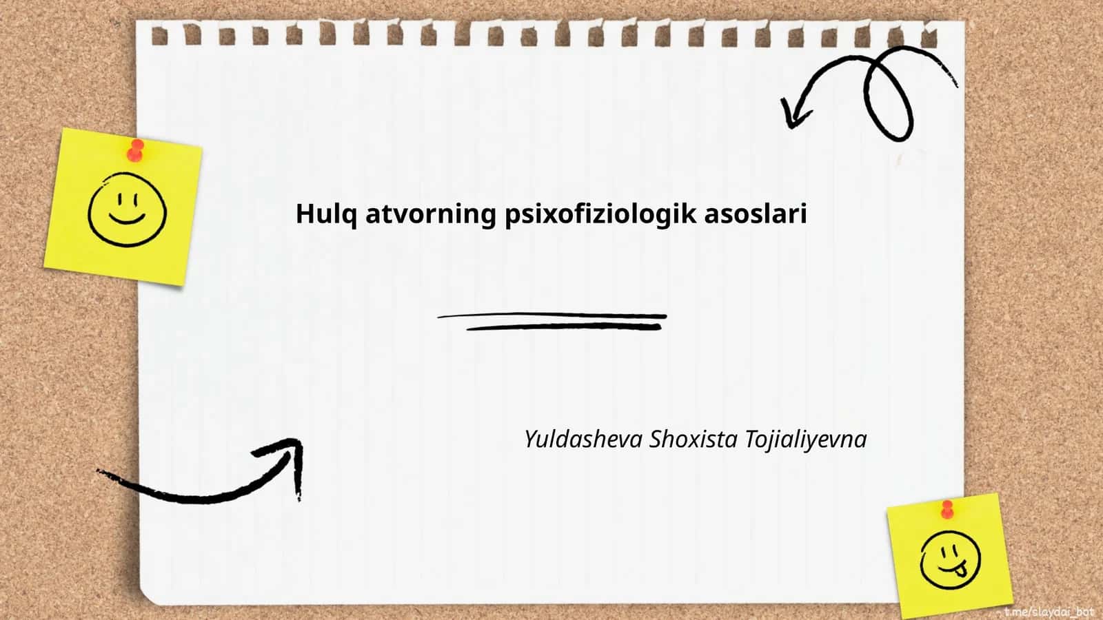 Hulq atvorning psixofiziologik asoslari