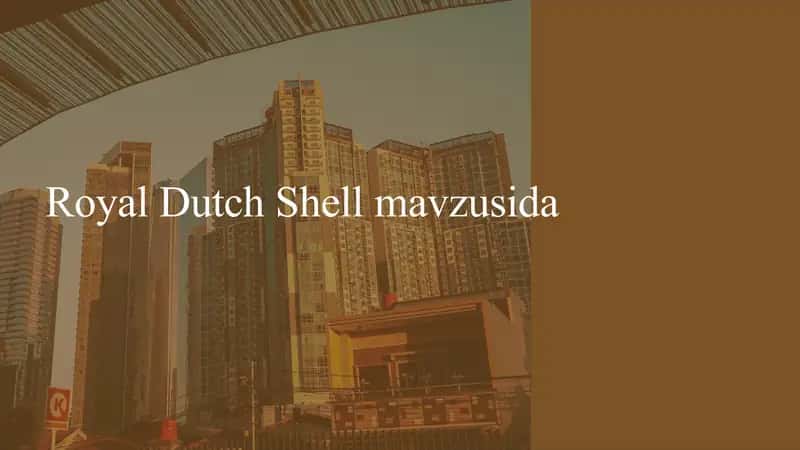 Royal Dutch Shell kompaniyasi