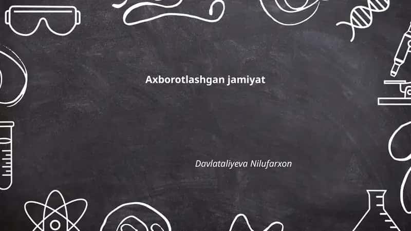 Axborotlashgan jamiyat