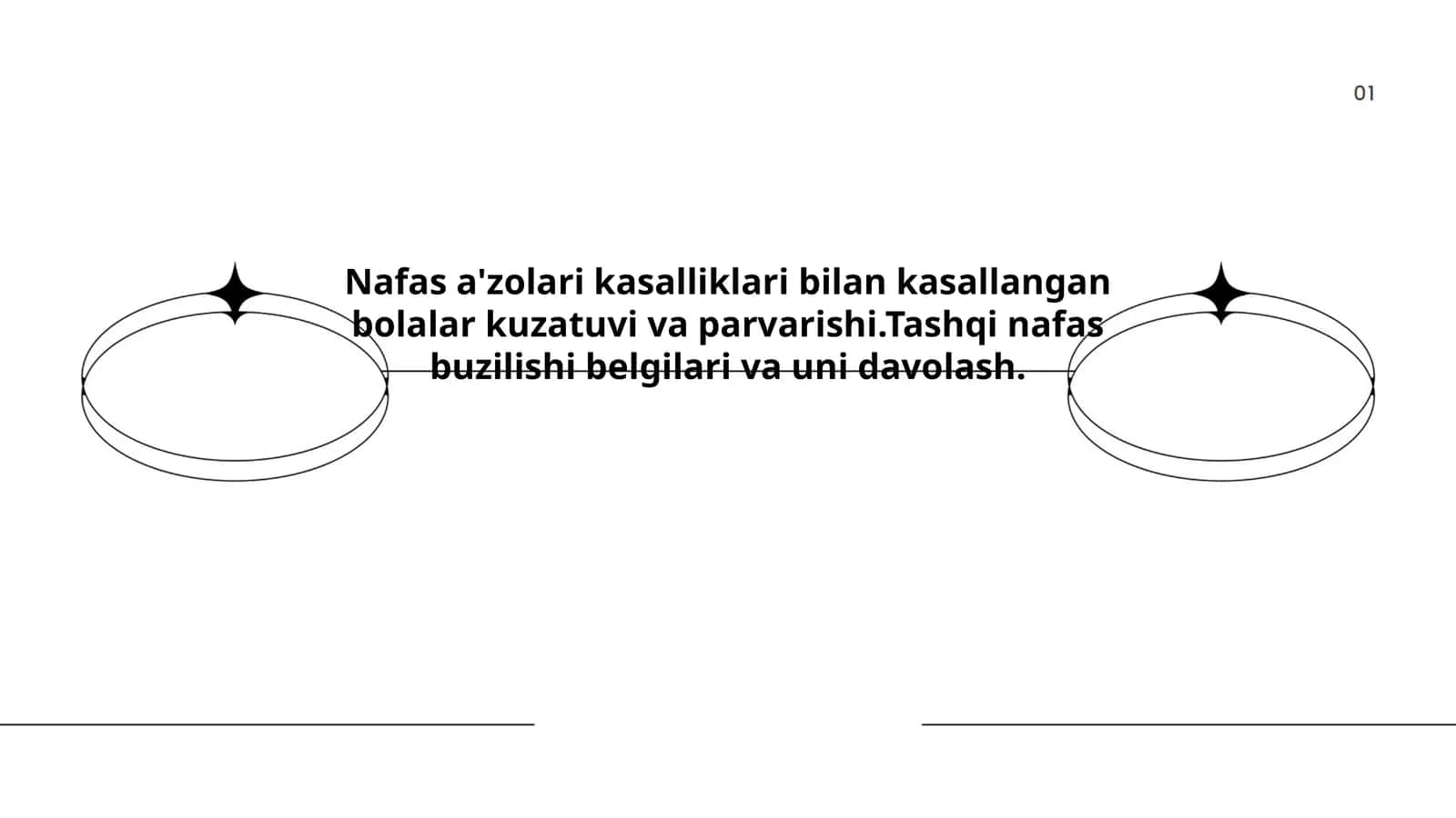 Nafas a'zolari kasalliklari bilan kasallangan bolalar kuzatuvi va parvarishi
