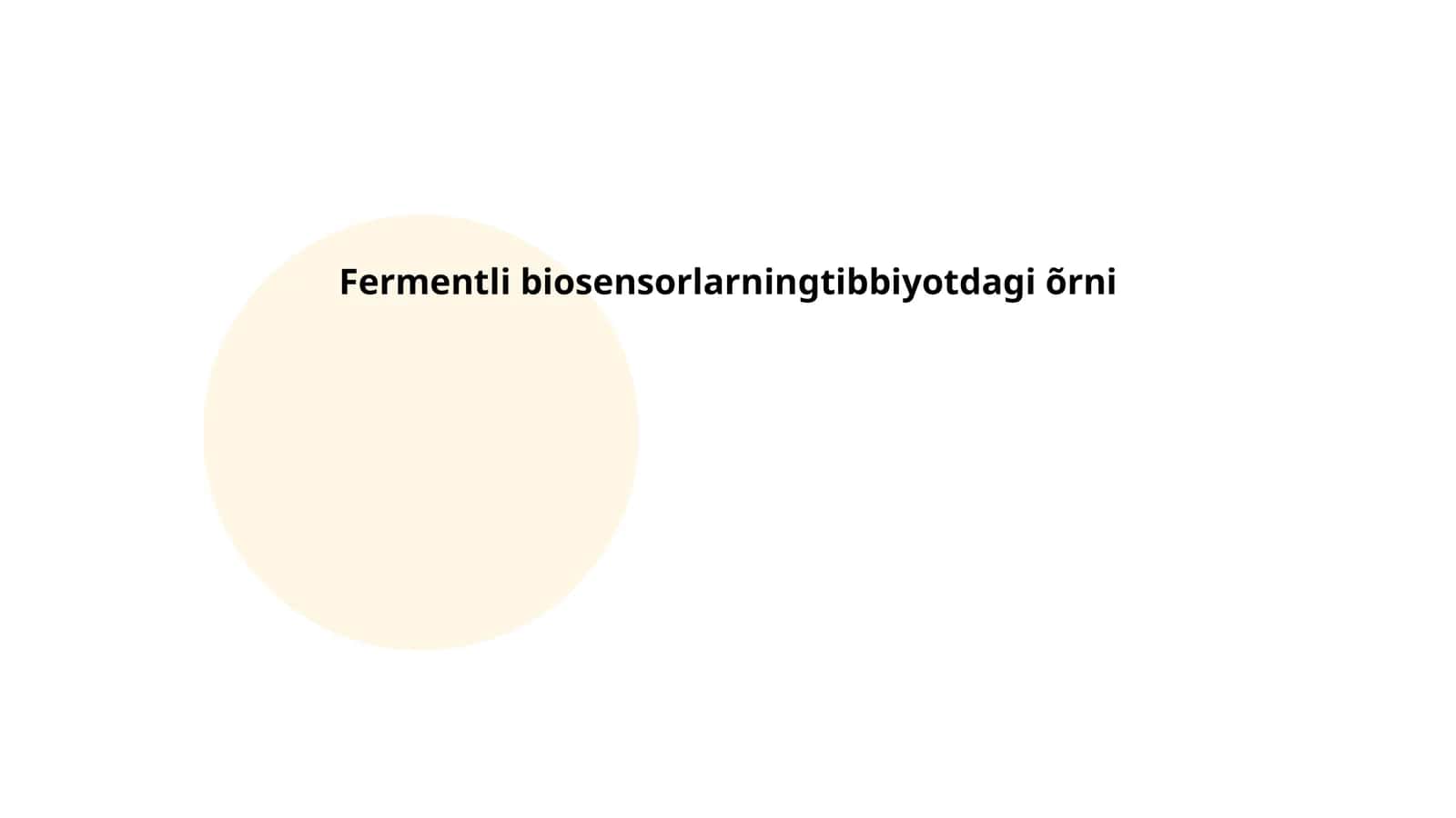 Fermentli biosensorlar