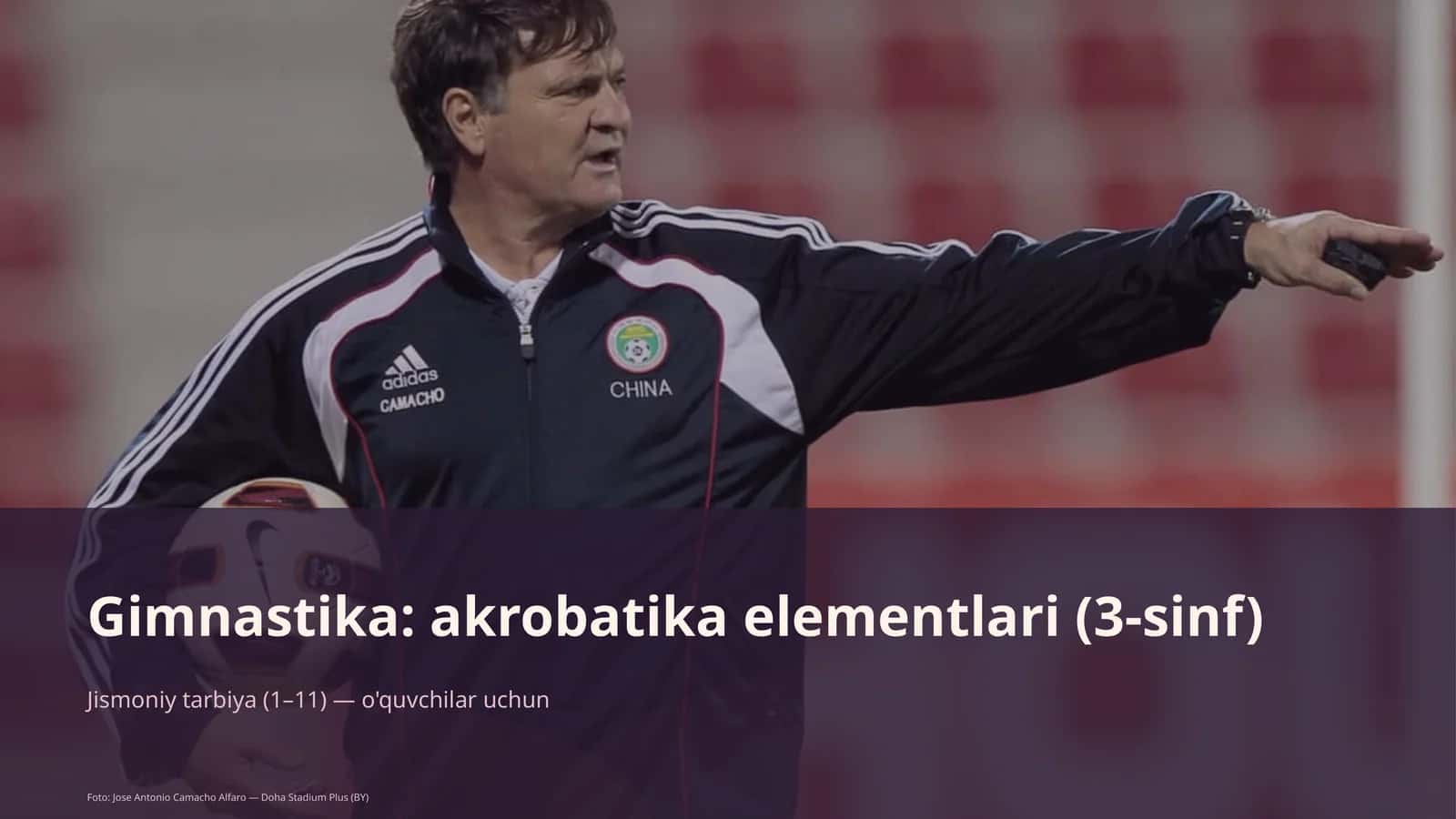Gimnastika: akrobatika elementlari (3-sinf)