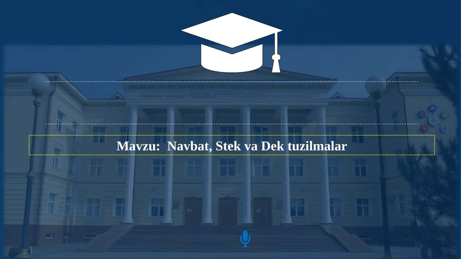 Navbat, Stek va Dek tuzilmalar
