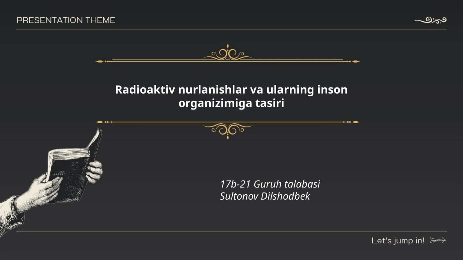 Radioaktiv nurlanishlar va ularning inson organizimiga tasiri