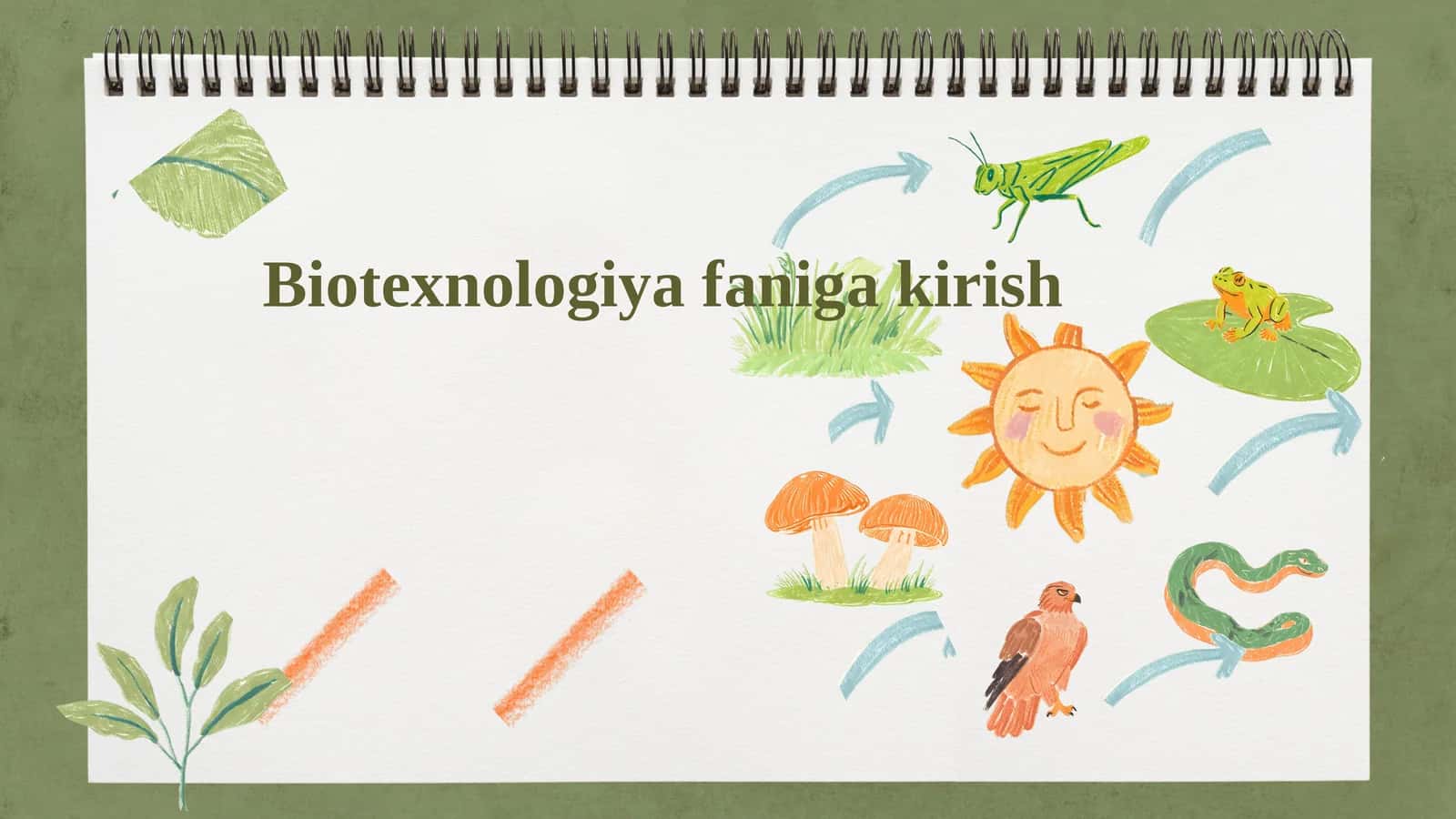 Biotexnologiya faniga kirish