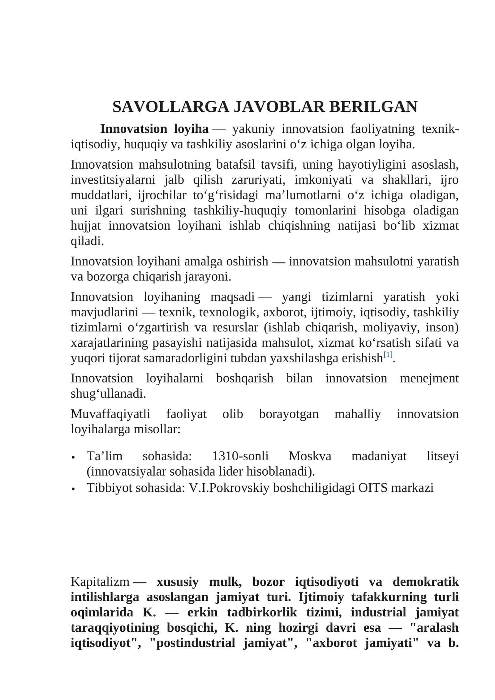 Innovatsion loyiha
