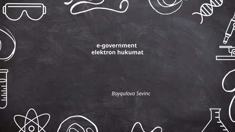 e-government elektron hukumat
