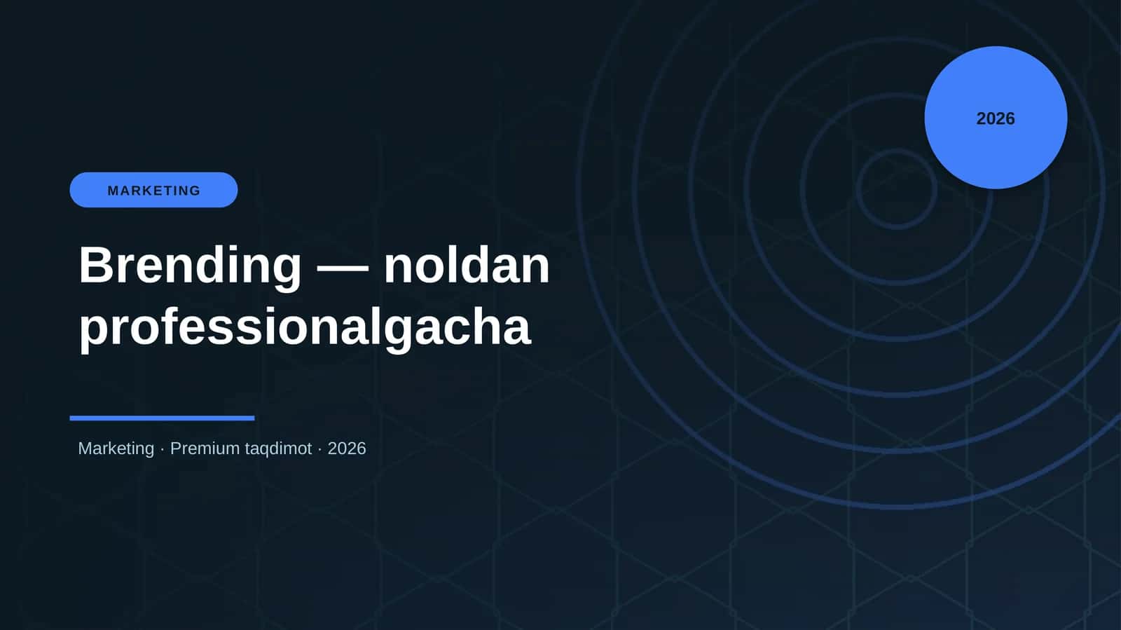 Brending — noldan professionalgacha