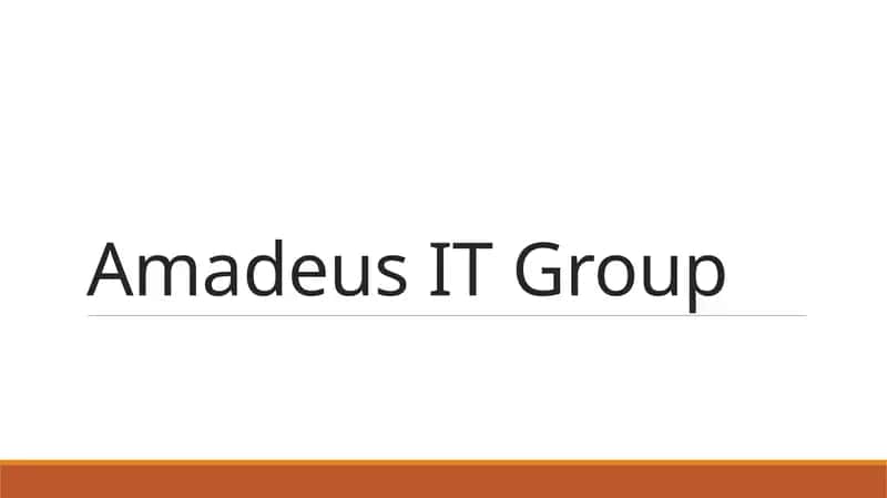 Amadeus IT Group