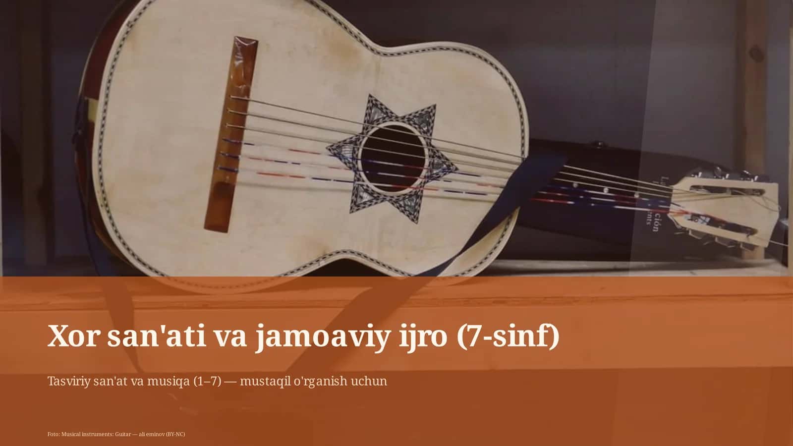Tasviriy san'at va musiqa (1–7)
