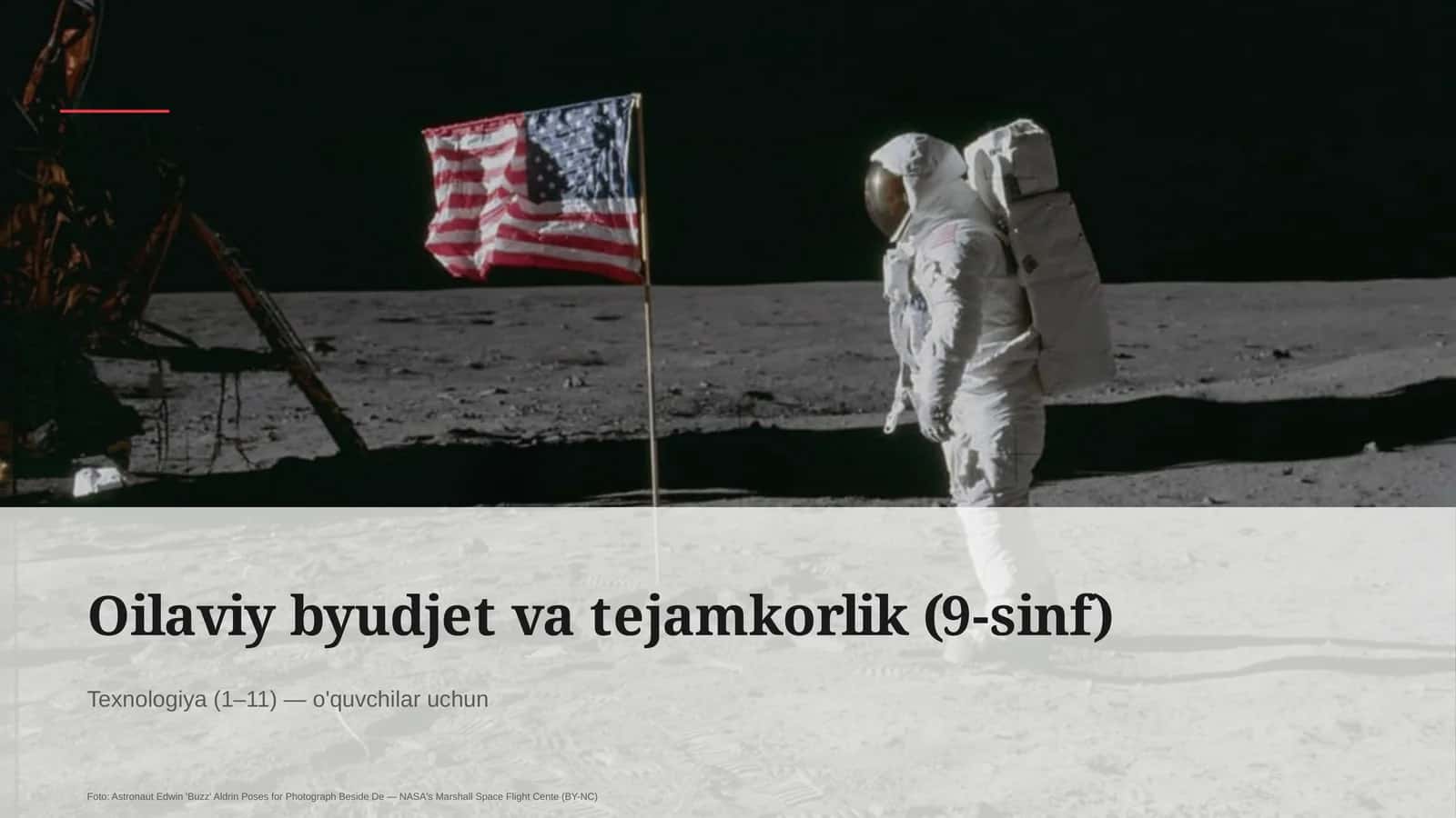 Oilaviy byudjet va tejamkorlik (9-sinf)