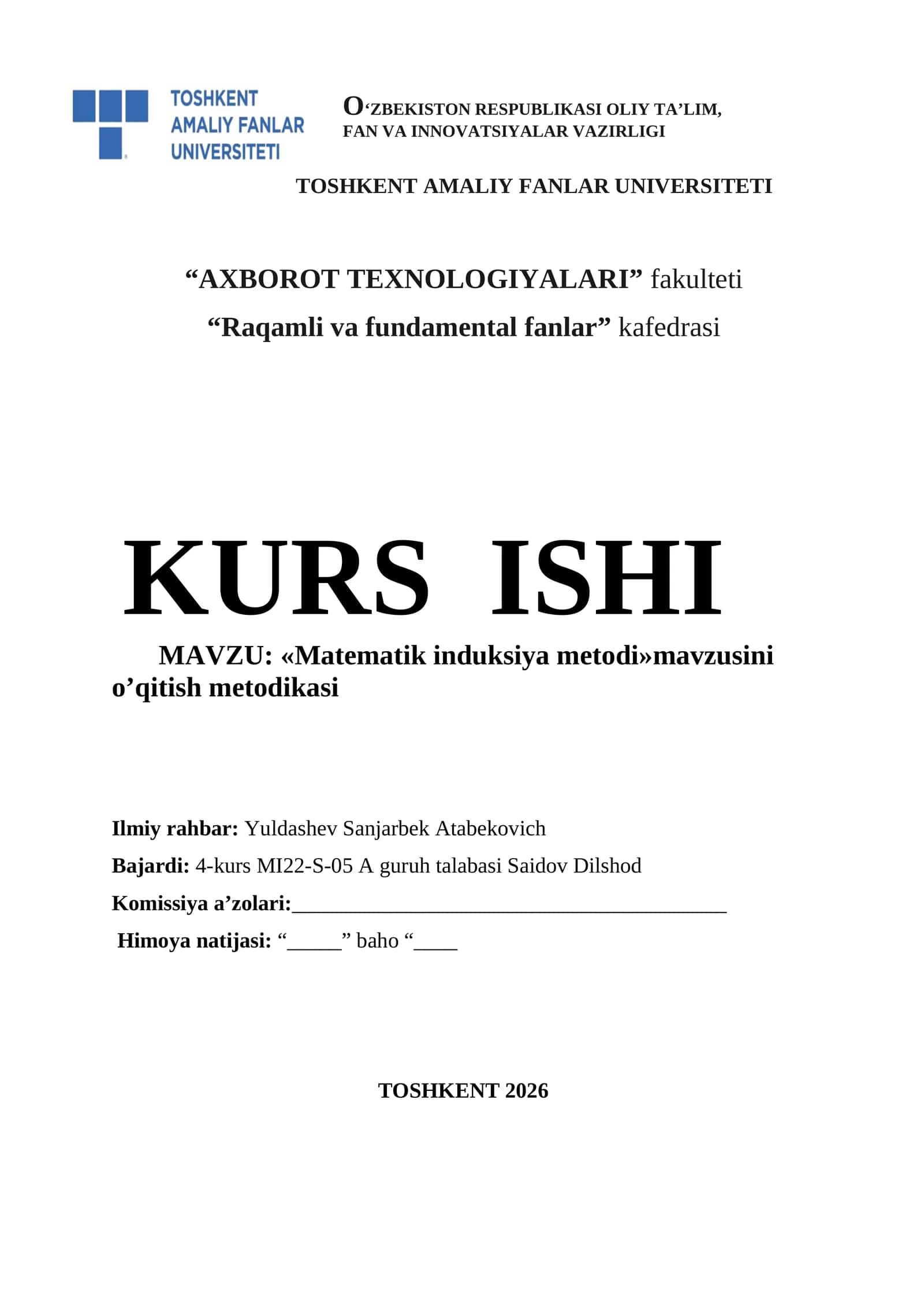 Matematik induksiya metodi