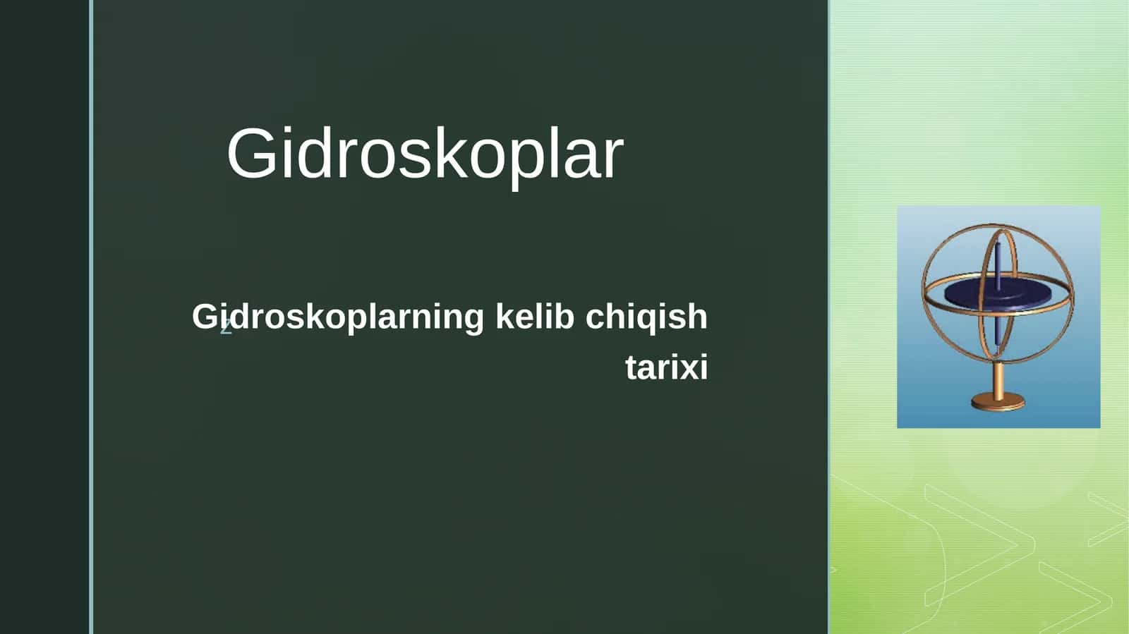 Gidroskoplar