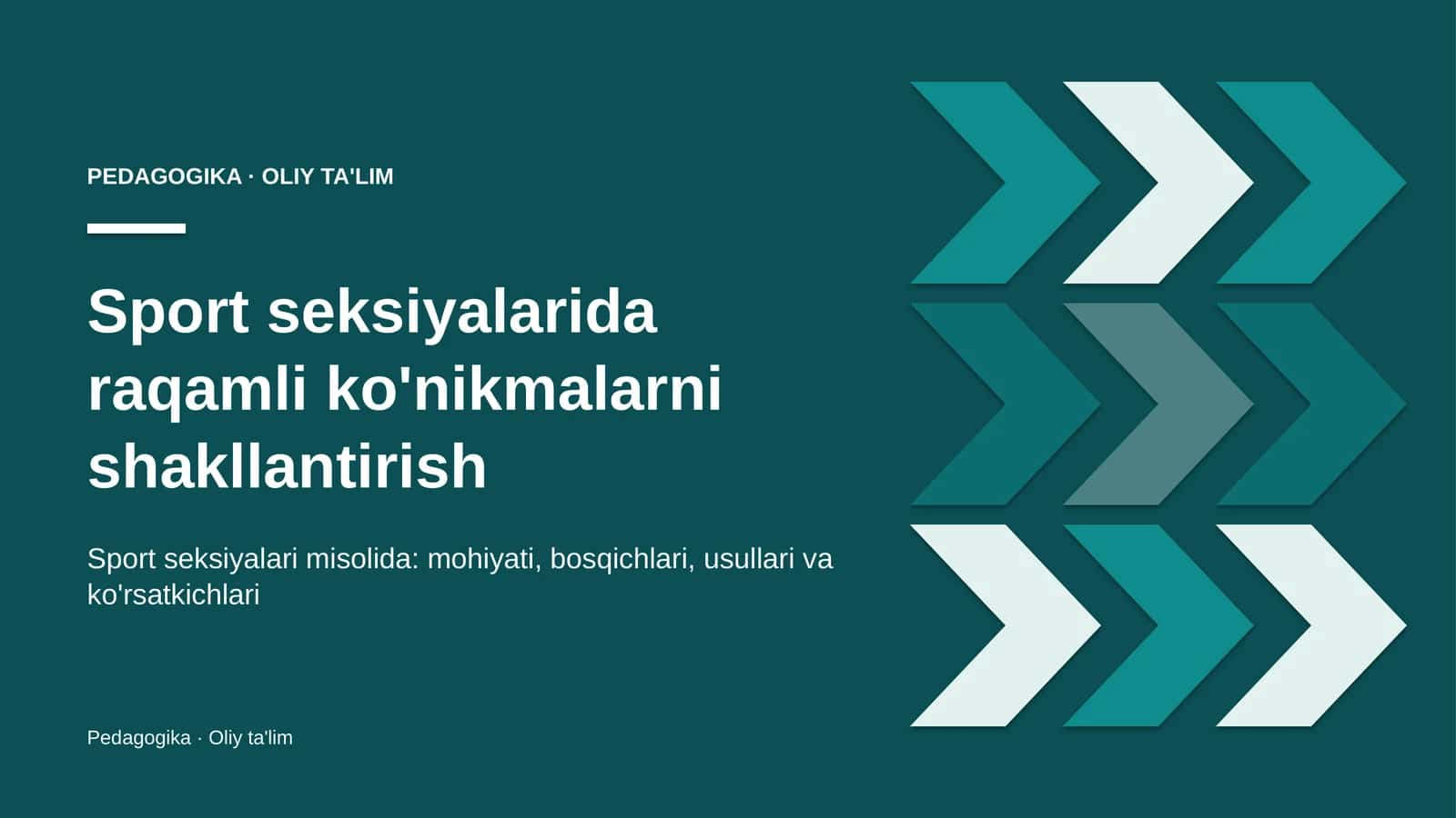 sport seksiyalarida raqamli ko'nikmalarni shakllantirish 6012