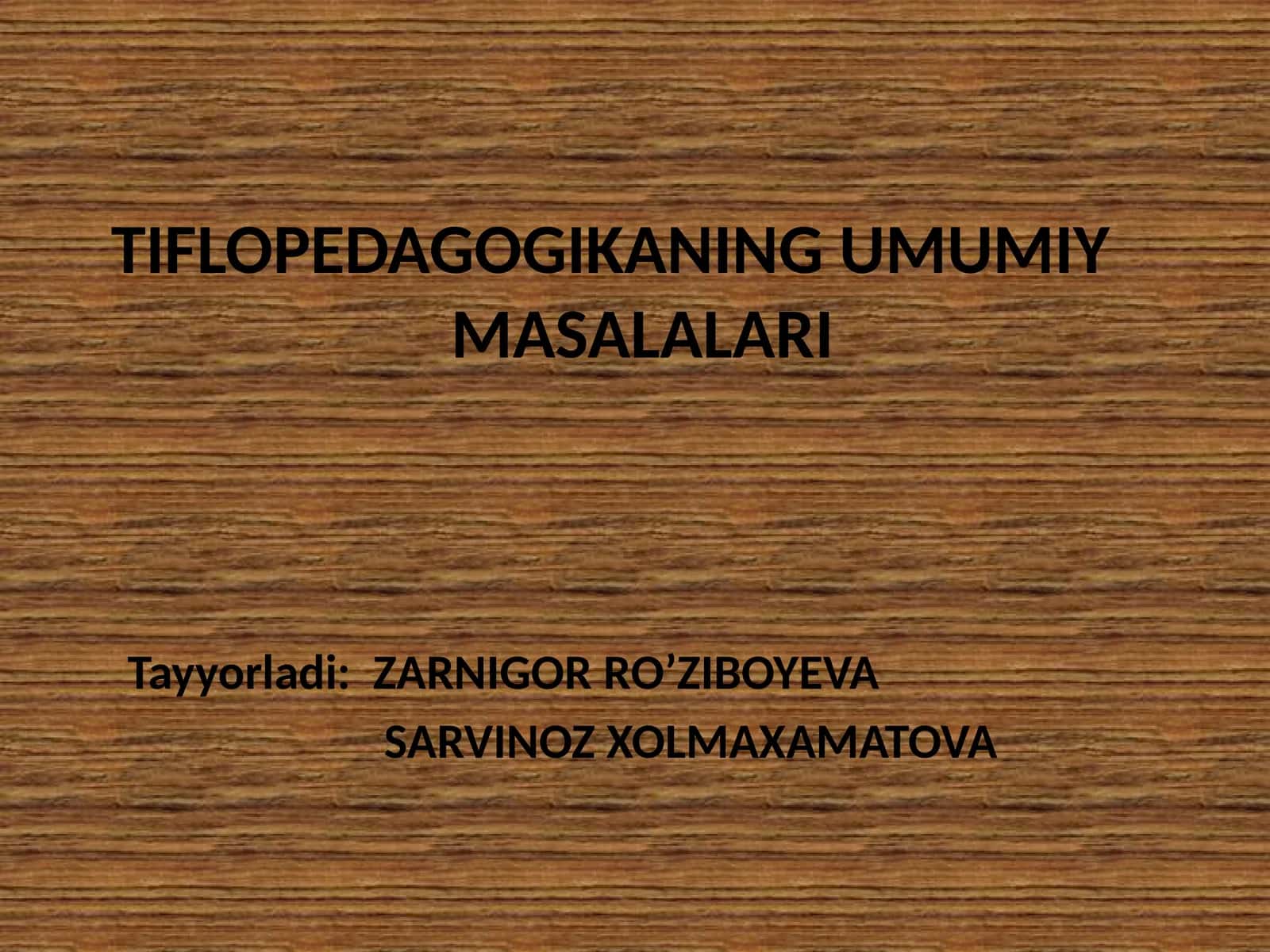 Tiflopedagogikaningumumiymasalalari