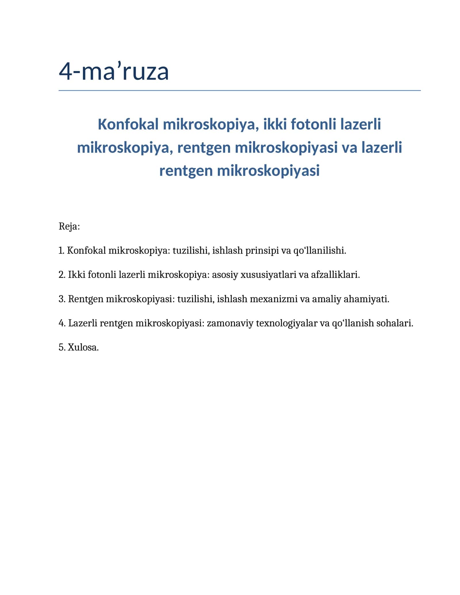 Konfokal mikroskopiya