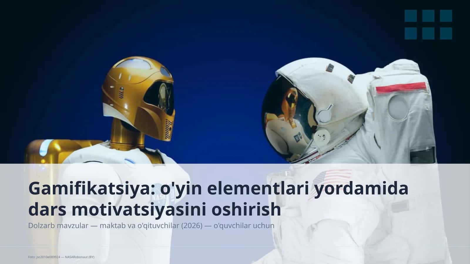 Gamifikatsiya: o'yin elementlari yordamida dars motivatsiyasini oshirish