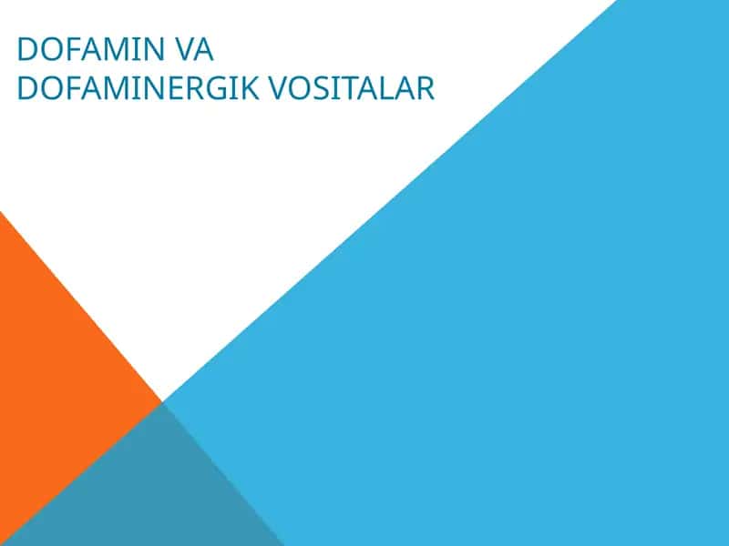 Dofaminvadofaminergikvositalar