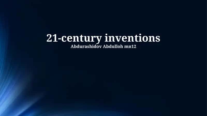 Innovations Shaping Our World