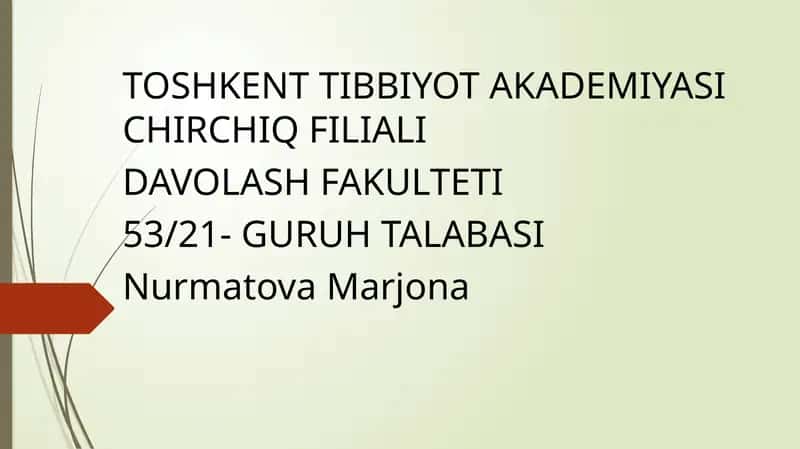 O’TKIR KORONAR SINDROM