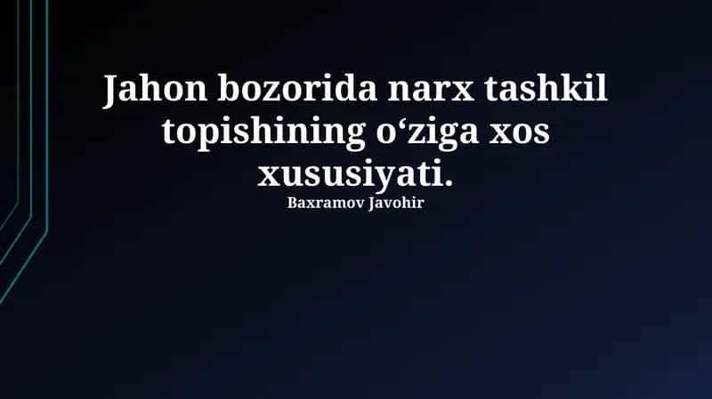 Zamonaviy Dunyoda Narko Kartelini Barpo Etishning O'ziga Xos Xususiyatlari