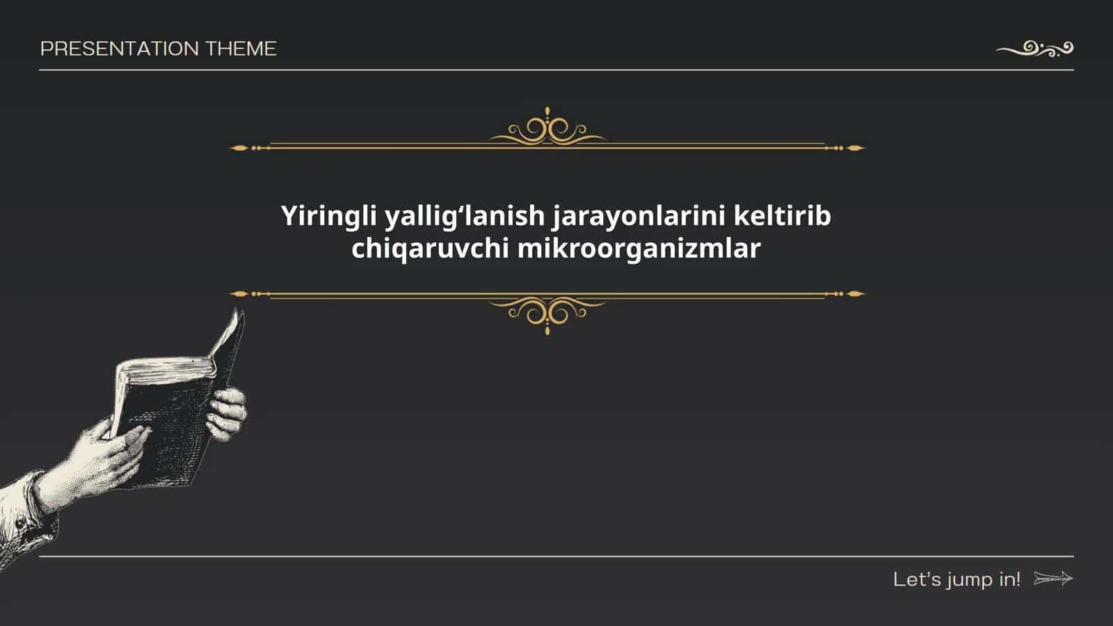 Yiringli yalligʻlanish jarayonlarini keltirib chiqaruvchi mikroorganizmlar