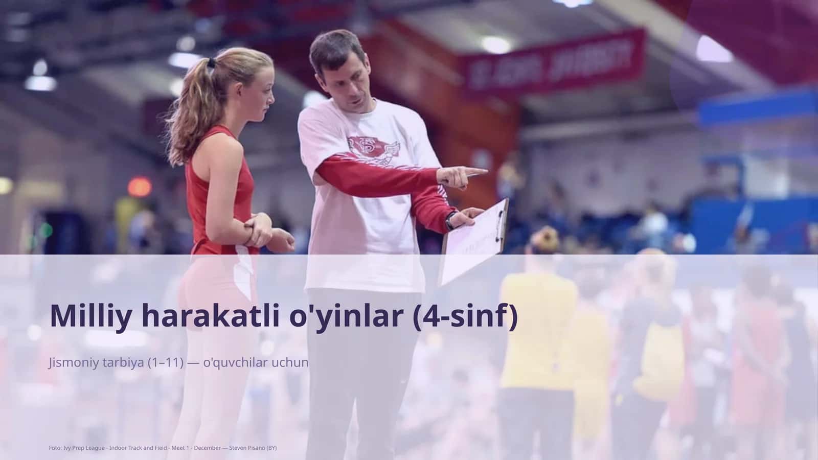 Milliy harakatli o'yinlar (4-sinf)
