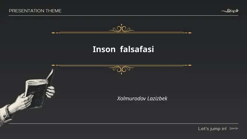 Inson falsafasi