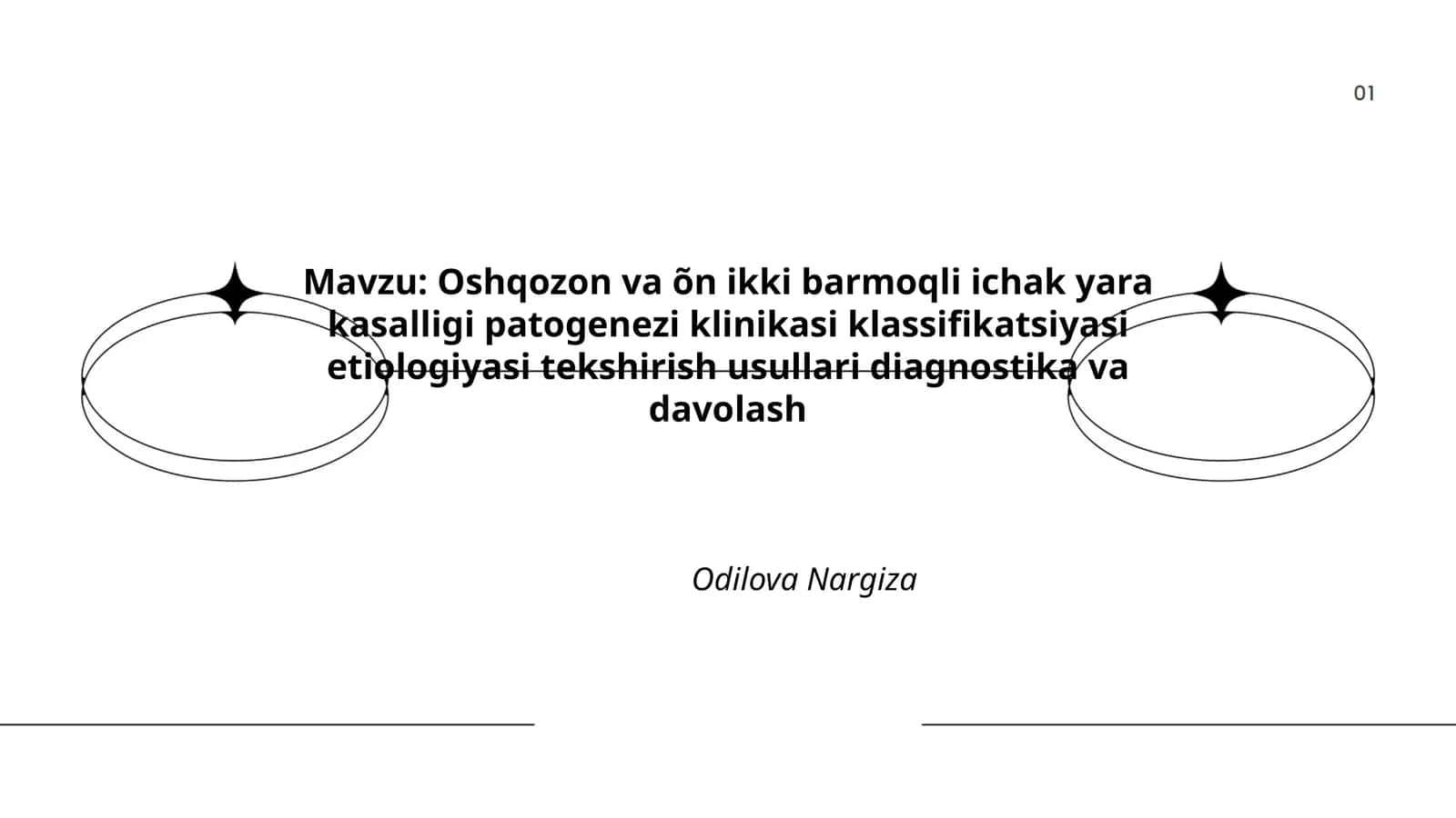 Oshqozon va õn ikki barmoqli ichak yara kasalligi