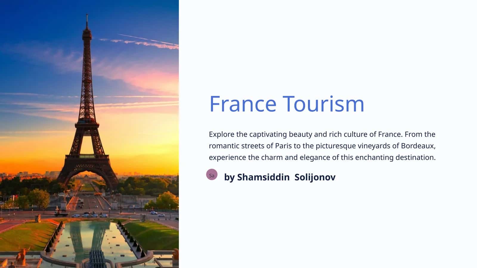 Top Tourist Destinations in France