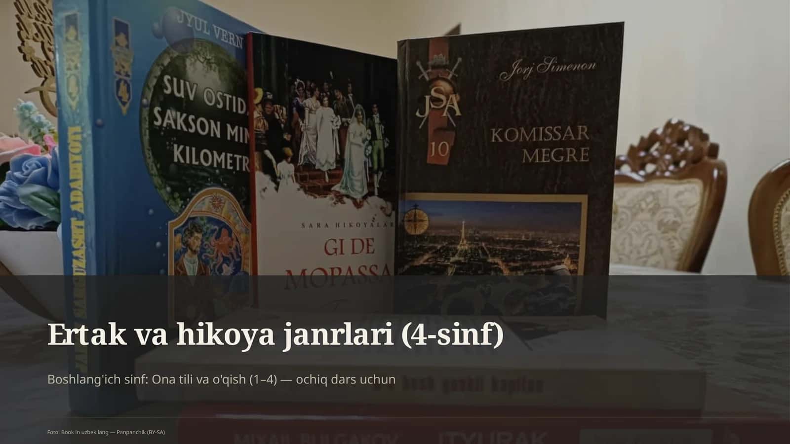 Ertak va hikoya janrlari (4-sinf)