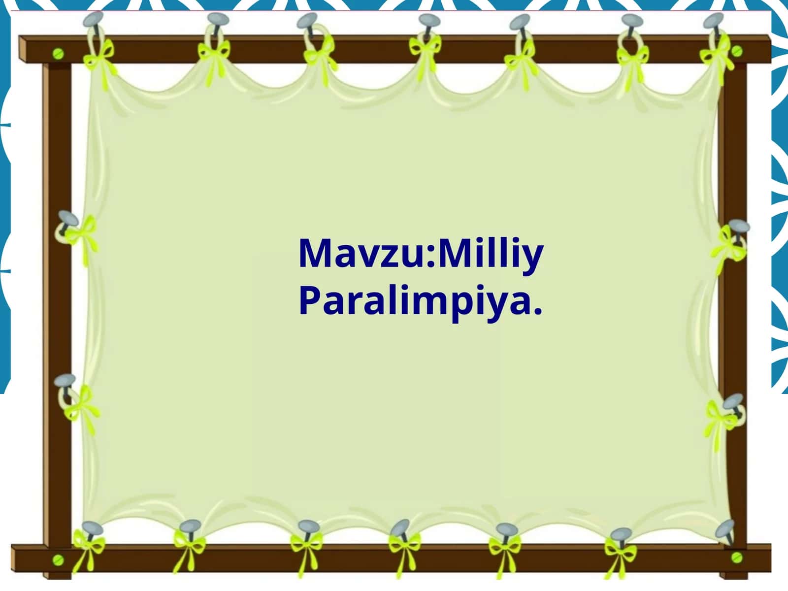 Milliy paralimpiya
