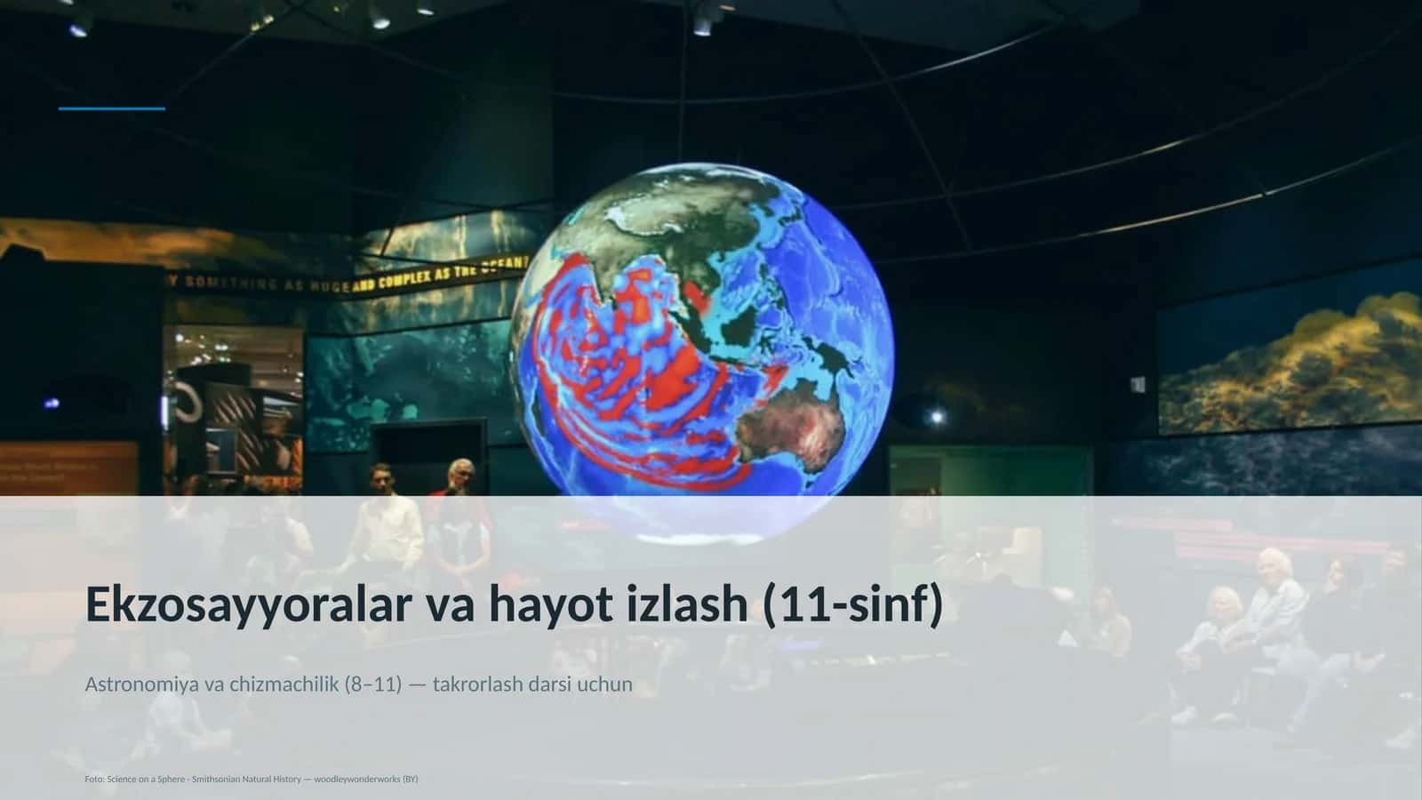 Ekzosayyoralar va hayot izlash (11-sinf)