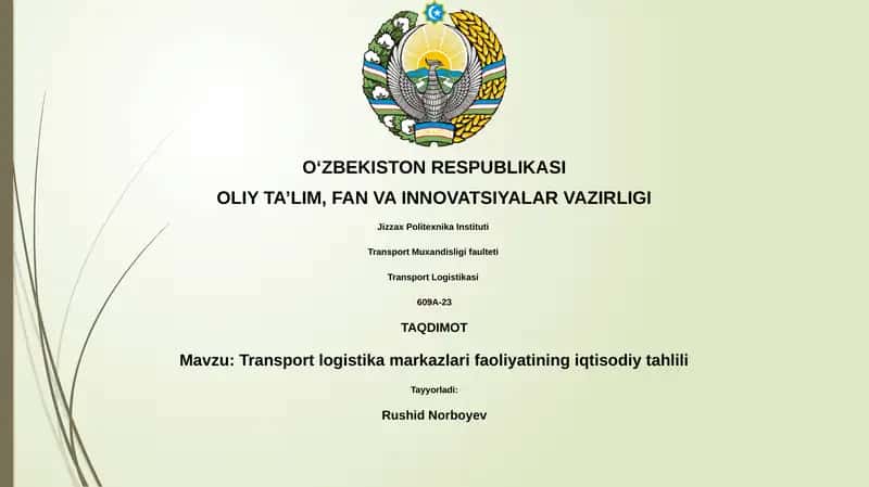 Transport Logistikasi