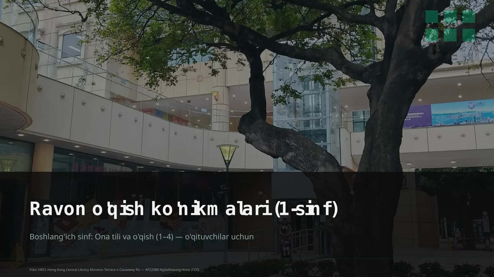 Ravon o'qish ko'nikmalari (1-sinf)