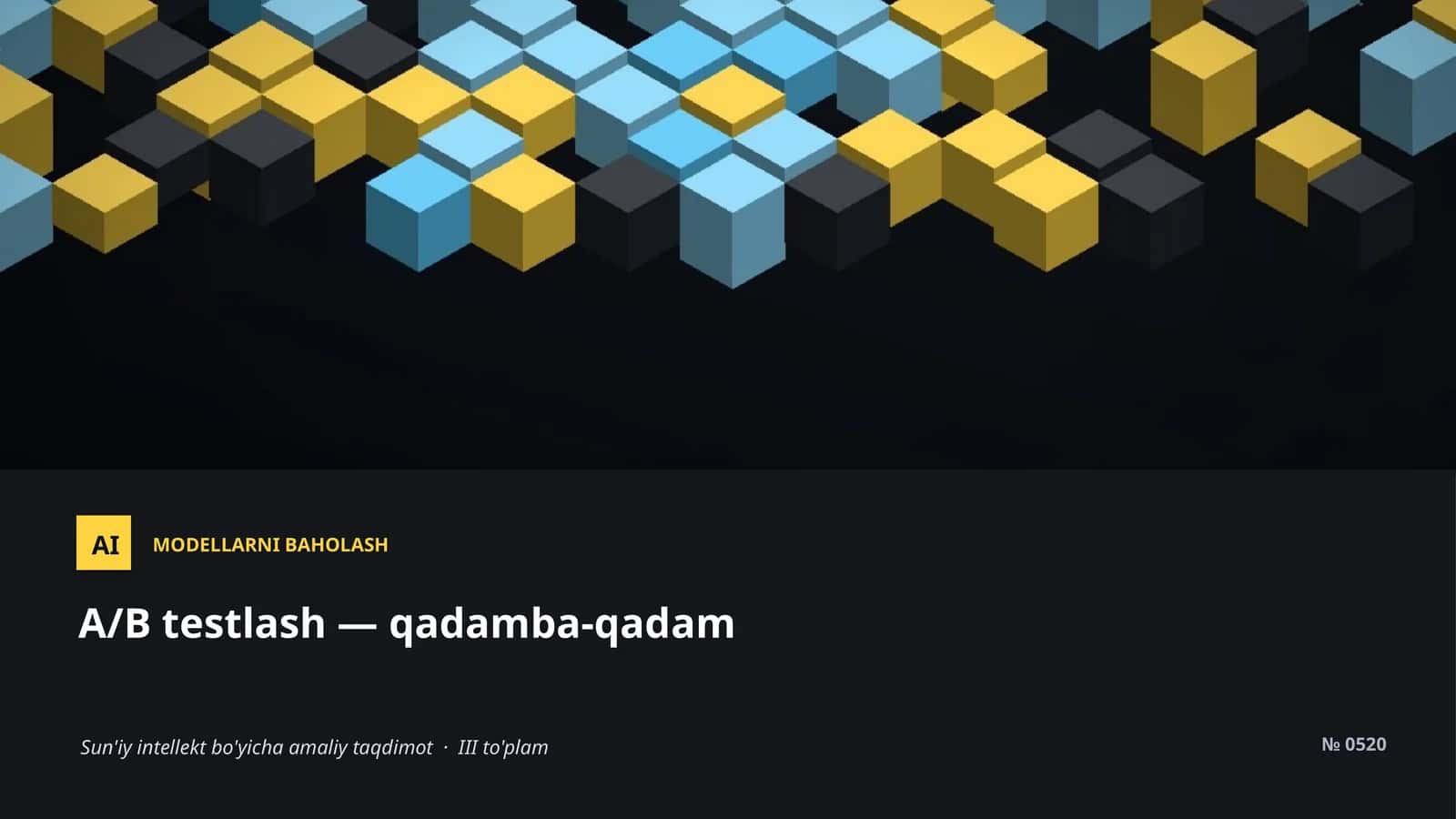 Modellarni Baholash