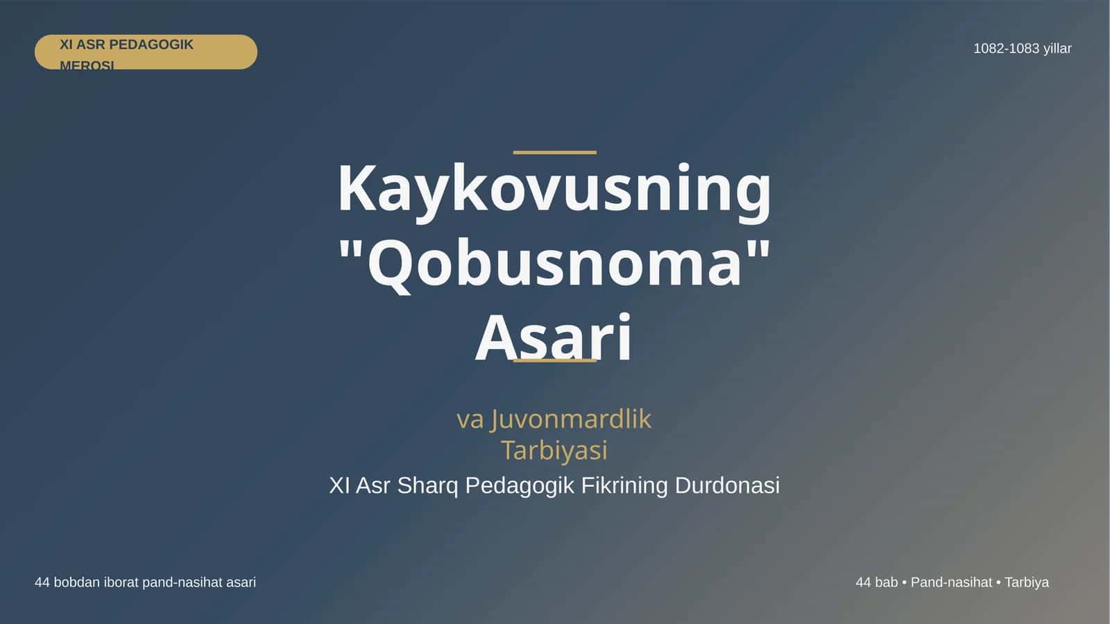 XI ASR PEDAGOGIK MEROSI