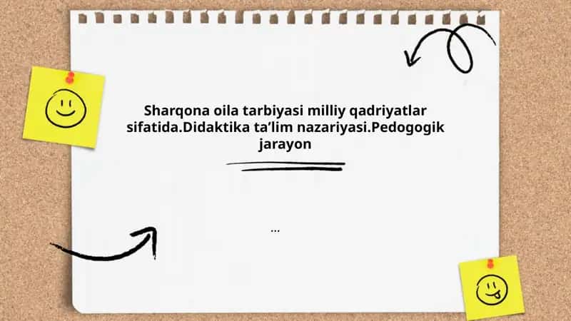 Sharqona oila tarbiyasi