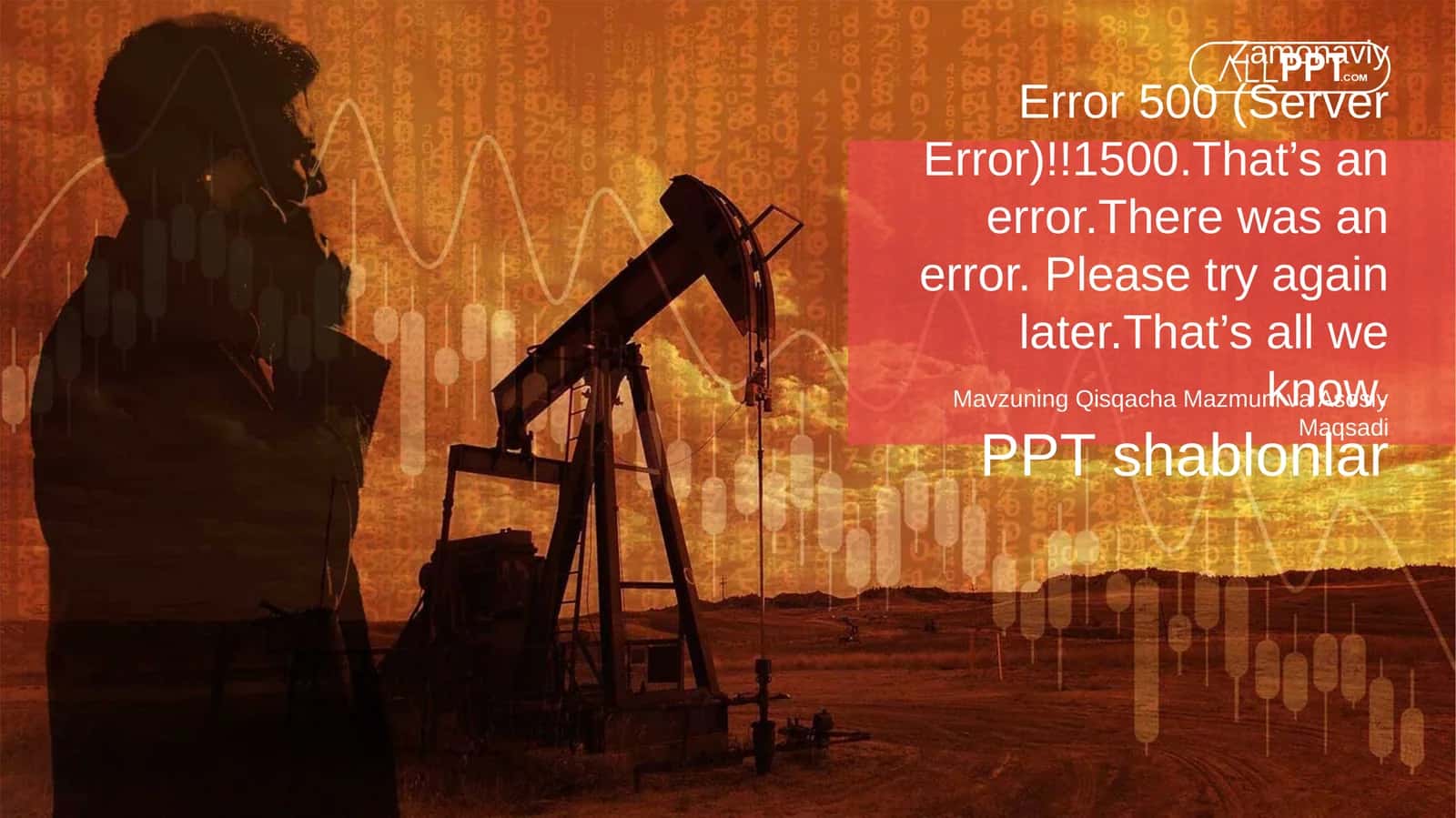 Oil Crisis Taqdimoti (48 Slayd)