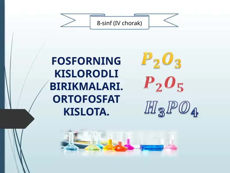 ORTOFOSFAT KISLOTA
