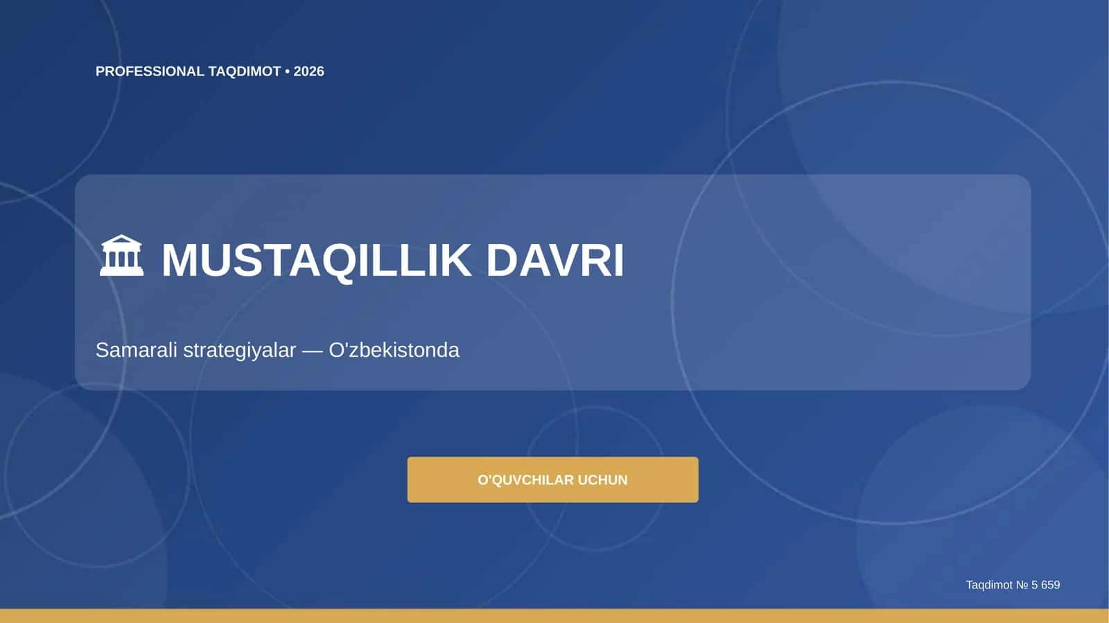 MUSTAQILLIK DAVRI