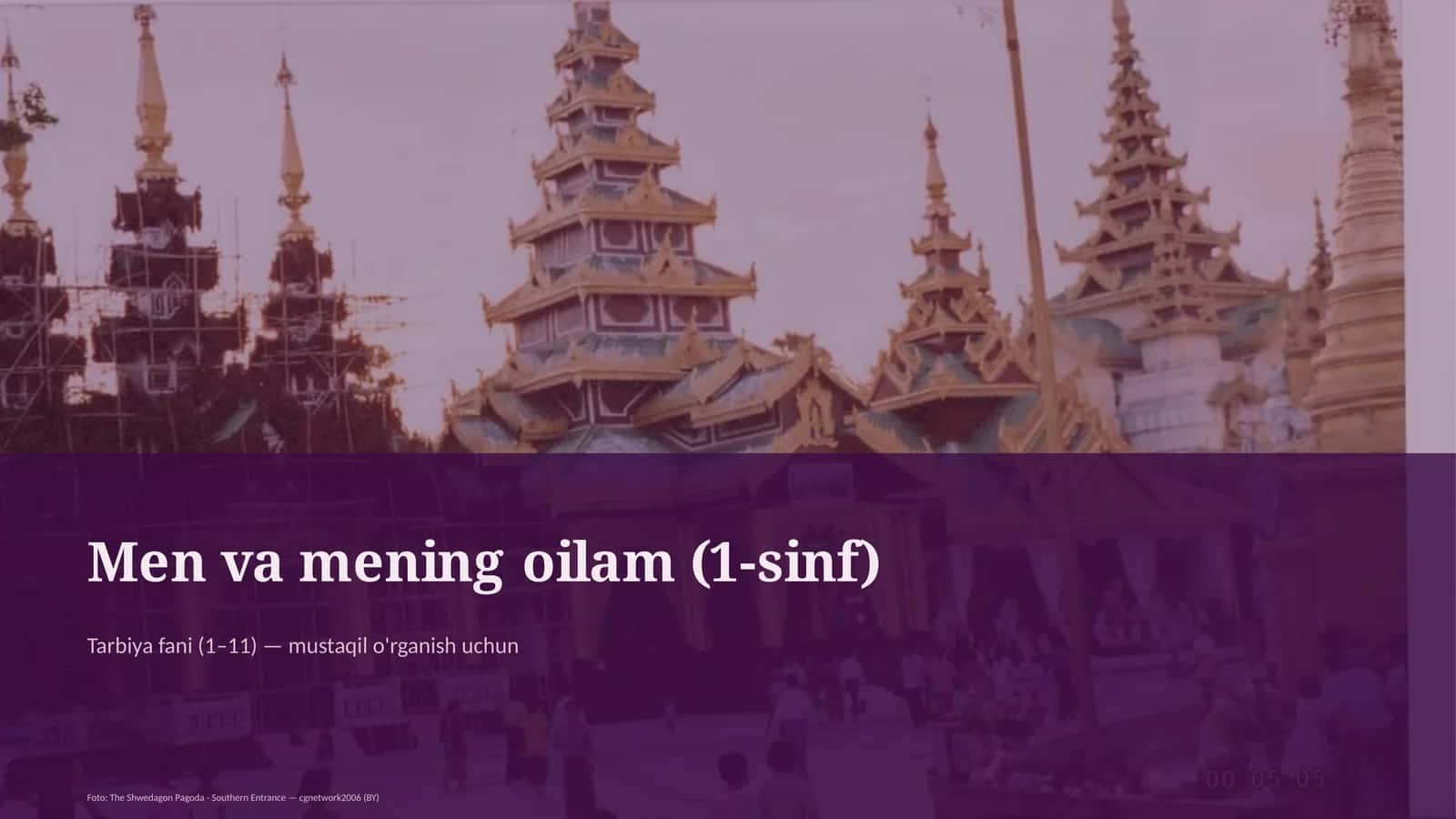 Men va mening oilam (1-sinf)