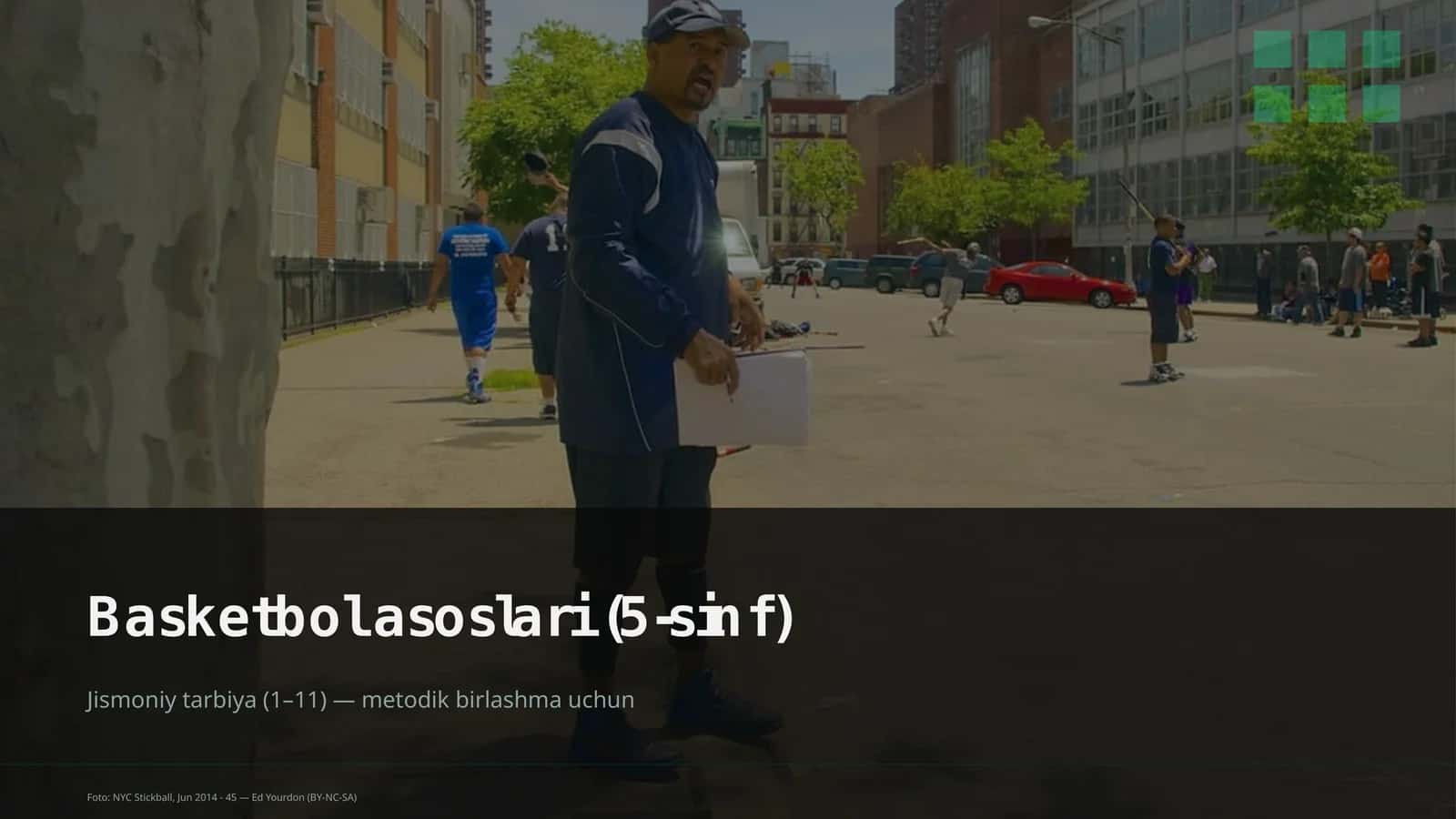Basketbol asoslari (5-sinf)