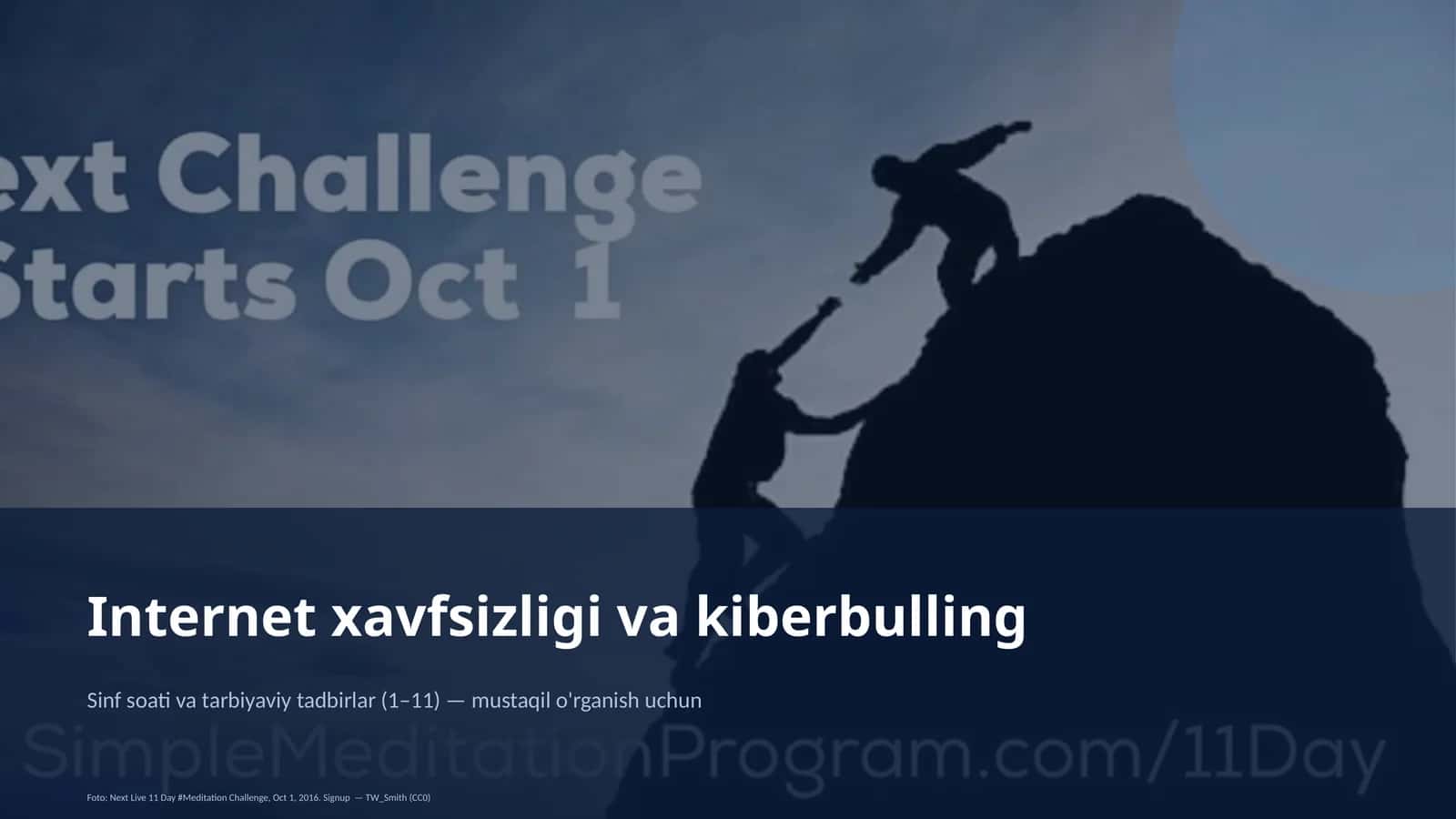 Internet xavfsizligi va kiberbulling