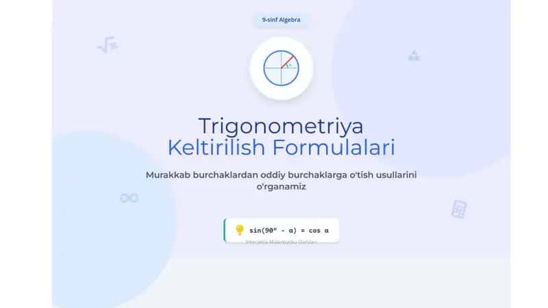 Keltirish formulalari
