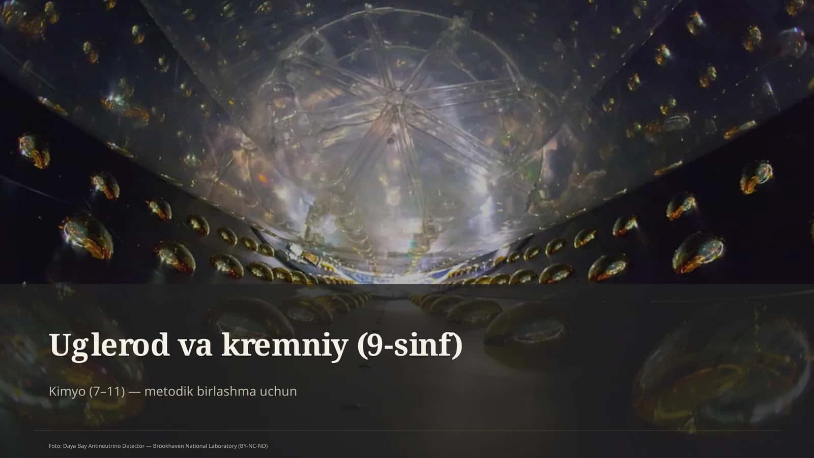 Uglerod va kremniy (9-sinf)