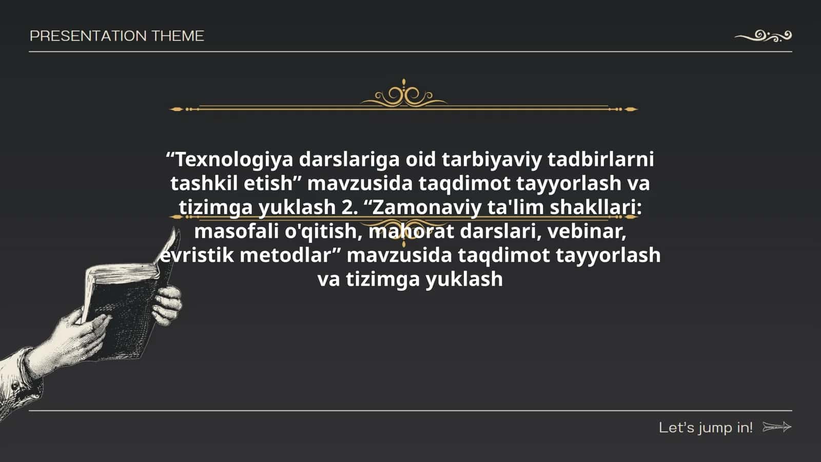 Texnologiya darslariga oid tarbiyaviy tadbirlarni tashkil etish