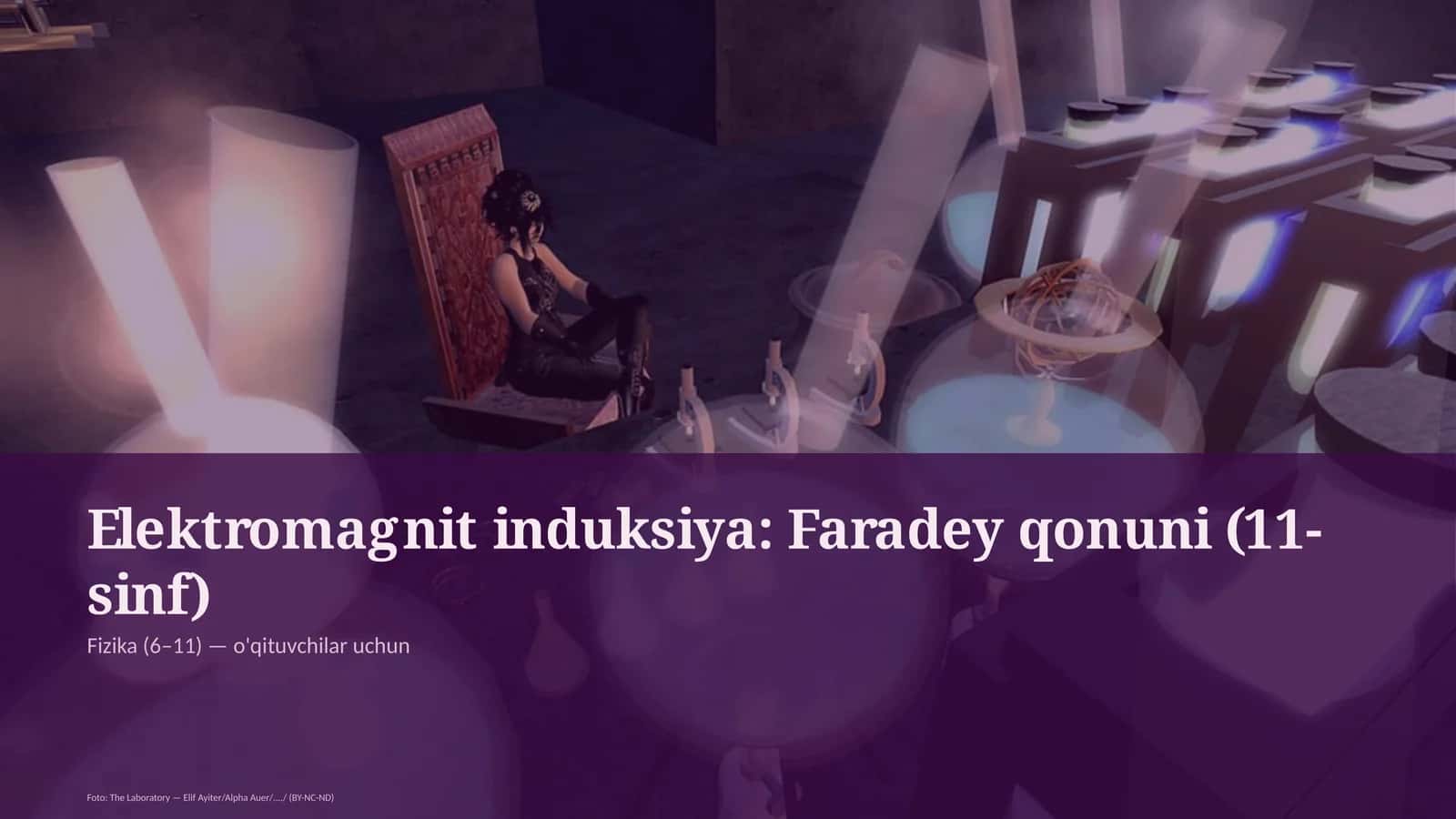 Elektromagnit induksiya: Faradey qonuni (11-sinf)
