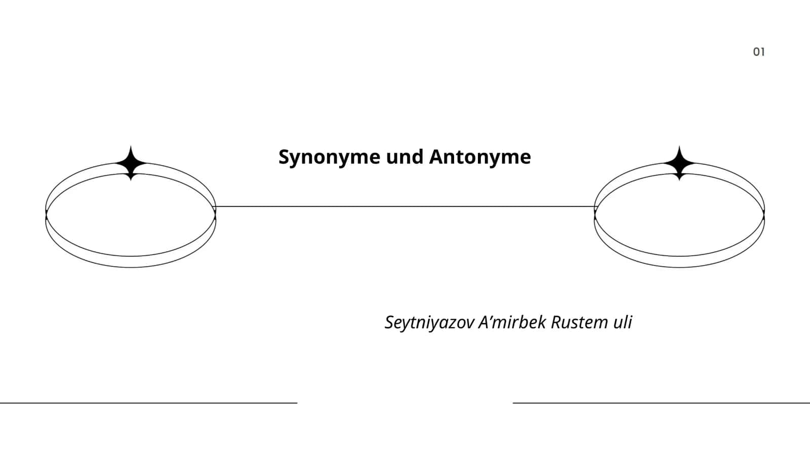 Synonyme und Antonyme